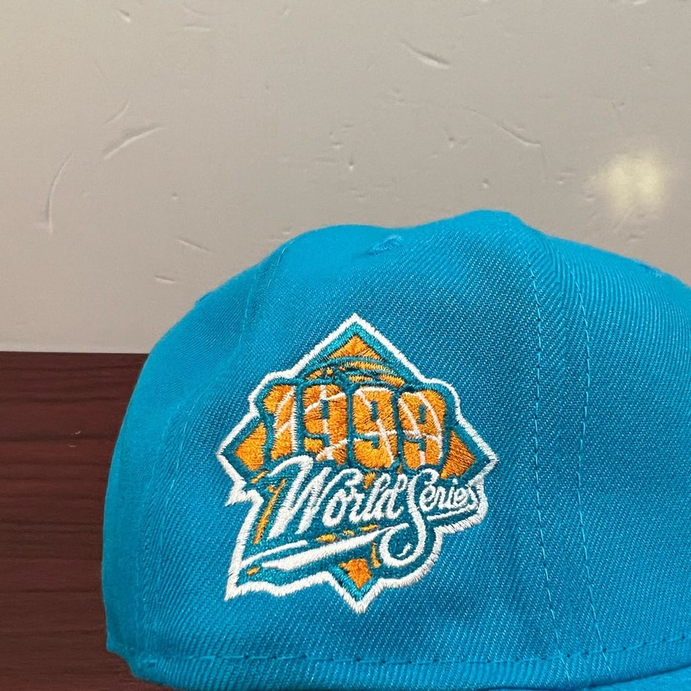 New Era, 59Fifty Fitted Hat, New York Yankees, Blue & Orange - Picture 7 of 10